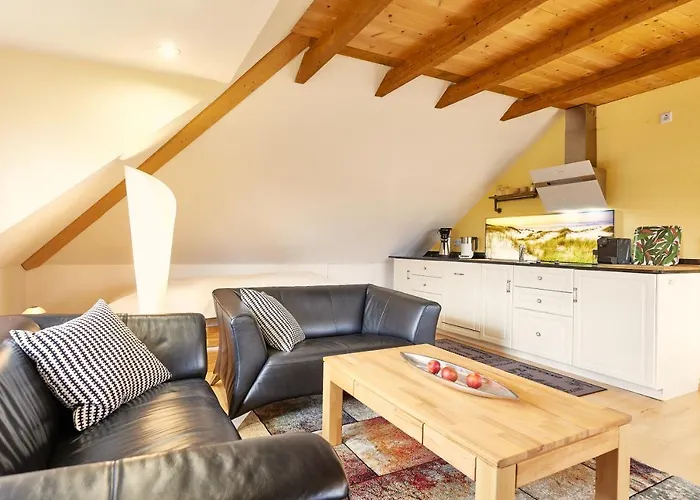 Lägenhet Raffael 100 Qm, 2 Grosse Betten Im Wohnzimmer Cuxhaven